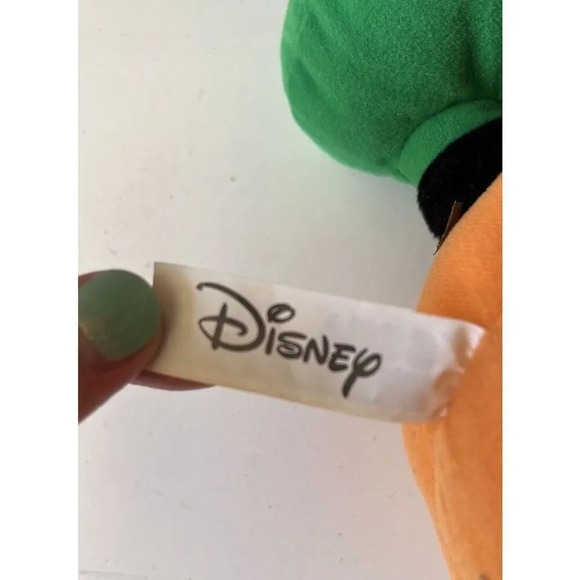 Vintage MICKEY MOUSE Pumpkin Plush by SEGA & Disney W/ Original Tag - Picture 4 of 5